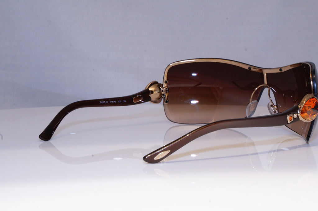 BVLGARI Mens Diamante Designer Sunglasses Shield TOPAZ GEM 6050-B 278/13 20097