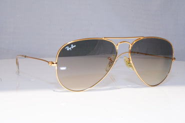 RAY-BAN Mens Womens Designer Sunglasses Gold Aviator RB 3025 W3234 18241