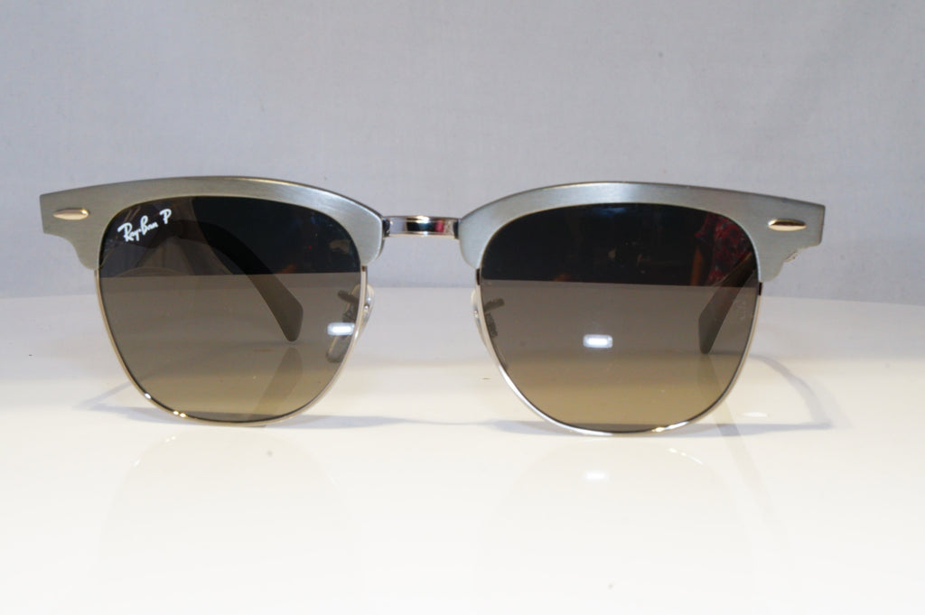 RAY-BAN Mens Polarized Designer Sunglasses Grey Rectangle RB 3507 138/M8 21169