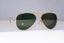 RAY-BAN Mens Womens Designer Sunglasses Gold Aviator RB 3025 W3234 18368