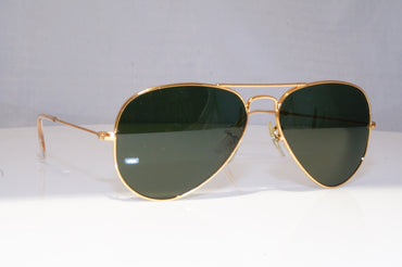 RAY-BAN Mens Womens Designer Sunglasses Gold Aviator RB 3025 W3234 18368