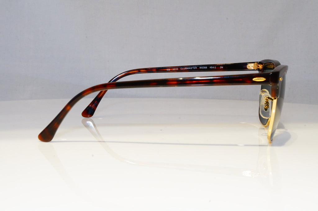 RAY-BAN Mens Womens Designer Sunglasses Brown Clubmaster RB 3016 W0366 21167