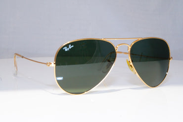 RAY-BAN Mens Womens Designer Sunglasses Gold Aviator RB 3025 W3234 18319