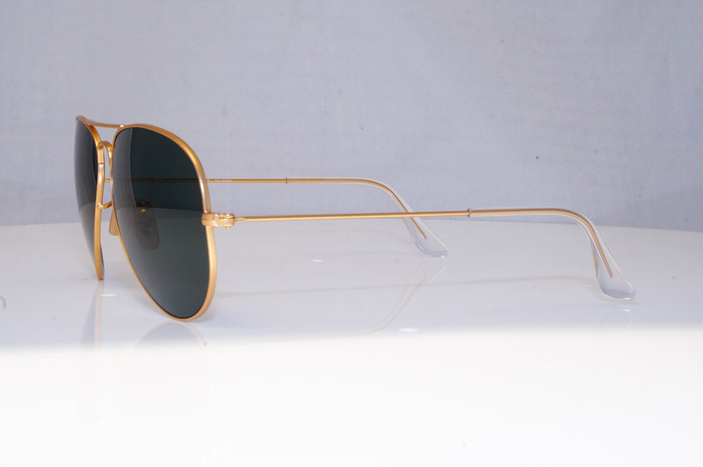 RAY-BAN Mens Polarized Designer Sunglasses Gold Aviator RB 3025 112/P9 18305