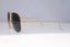 RAY-BAN Mens Polarized Designer Sunglasses Gold Aviator RB 3025 112/P9 18305