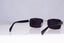 PRADA Mens Designer Sunglasses Black Rectangle VPR 53R 7CQ-101 17999