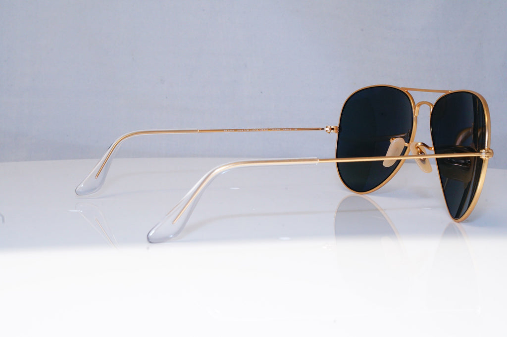 RAY-BAN Mens Polarized Designer Sunglasses Gold Aviator RB 3025 112/P9 18305