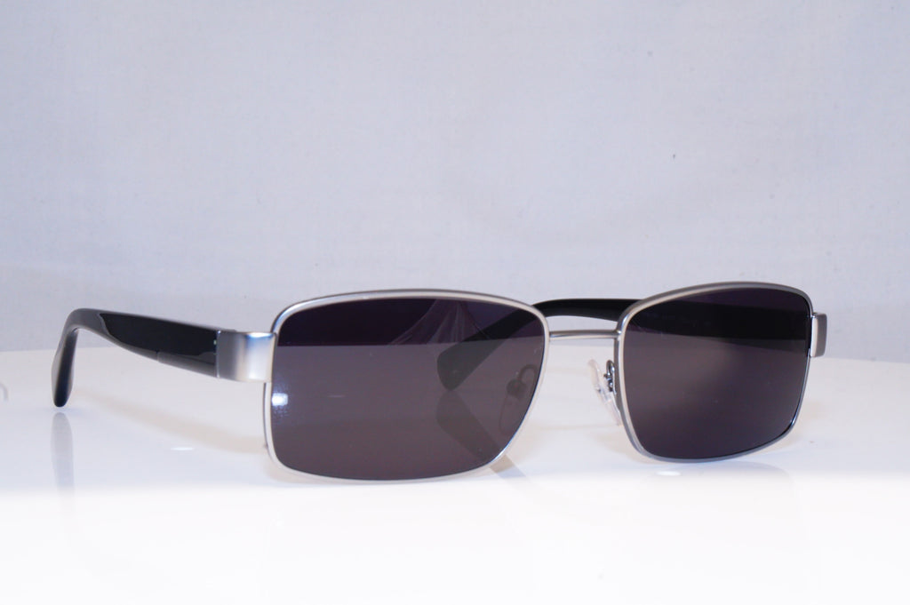 PRADA Mens Designer Sunglasses Black Rectangle VPR 53R 7CQ-101 17999
