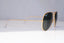 RAY-BAN Mens Polarized Designer Sunglasses Gold Aviator RB 3025 112/P9 18305