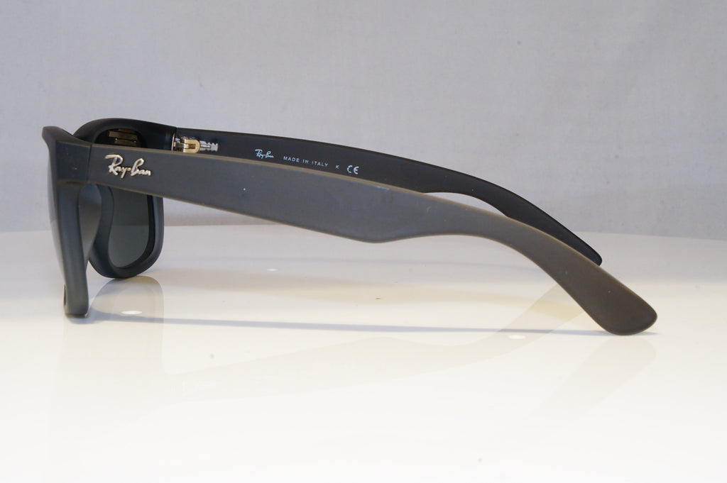 RAY-BAN Mens Mirror Designer Sunglasses Orange JUSTIN SILVER RB 4165 85288 21165