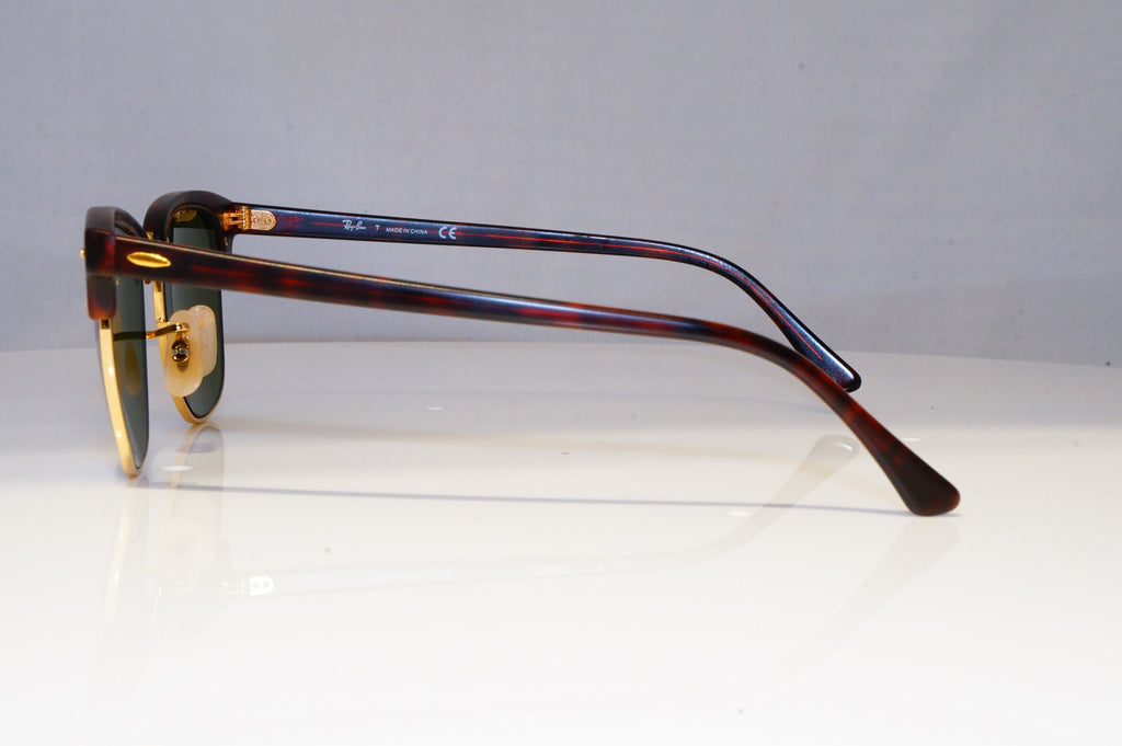 RAY-BAN Mens Womens Mirror Sunglasses Brown Clubmaster BLUE RB 3016 114517 21164