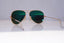 RAY-BAN Mens Polarized Mirror Designer Sunglasses Aviator GREEN RB 3025 18262