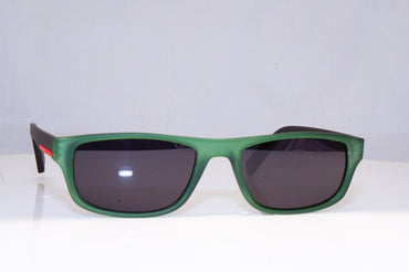 PRADA Womens Designer Sunglasses Green Rectangle VPR 17S 8UA-1A1 18054