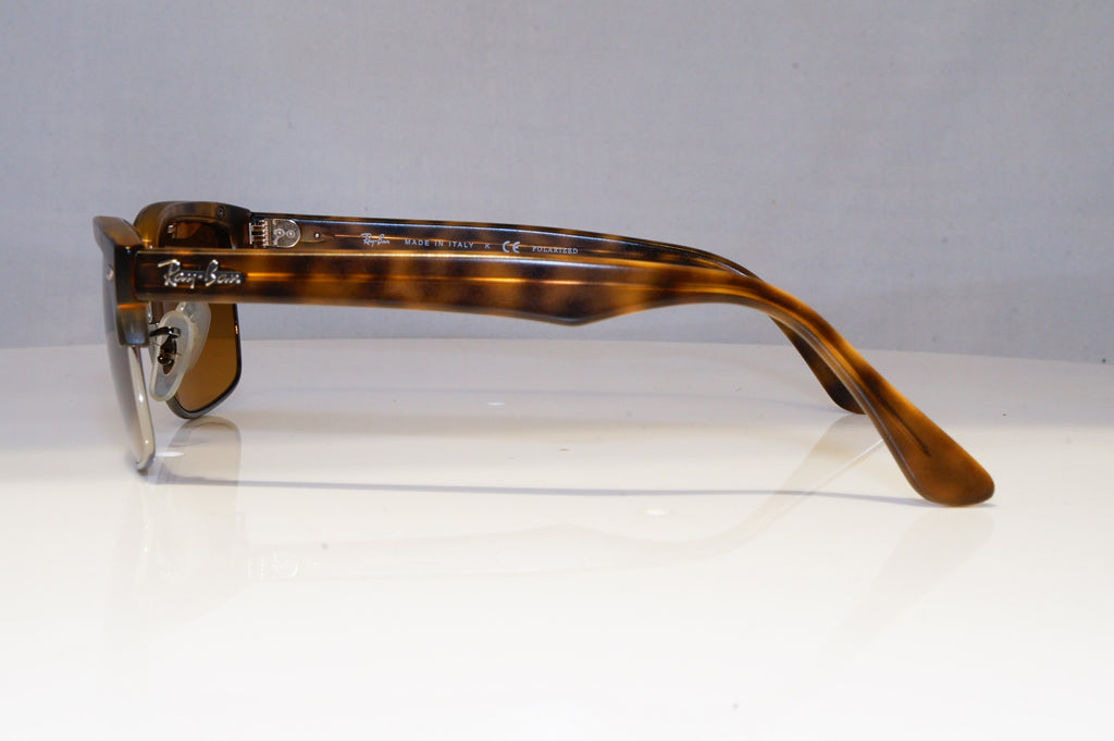 RAY-BAN Mens Polarized Designer Sunglasses Brown Rectangle RB 4190 878/M2 21162