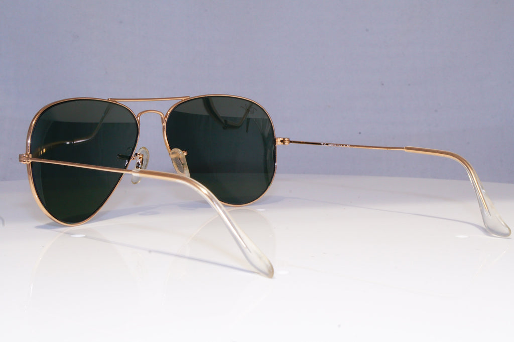 RAY-BAN Mens Designer Sunglasses Gold Pilot Aviator RB 3025 L0205 19892