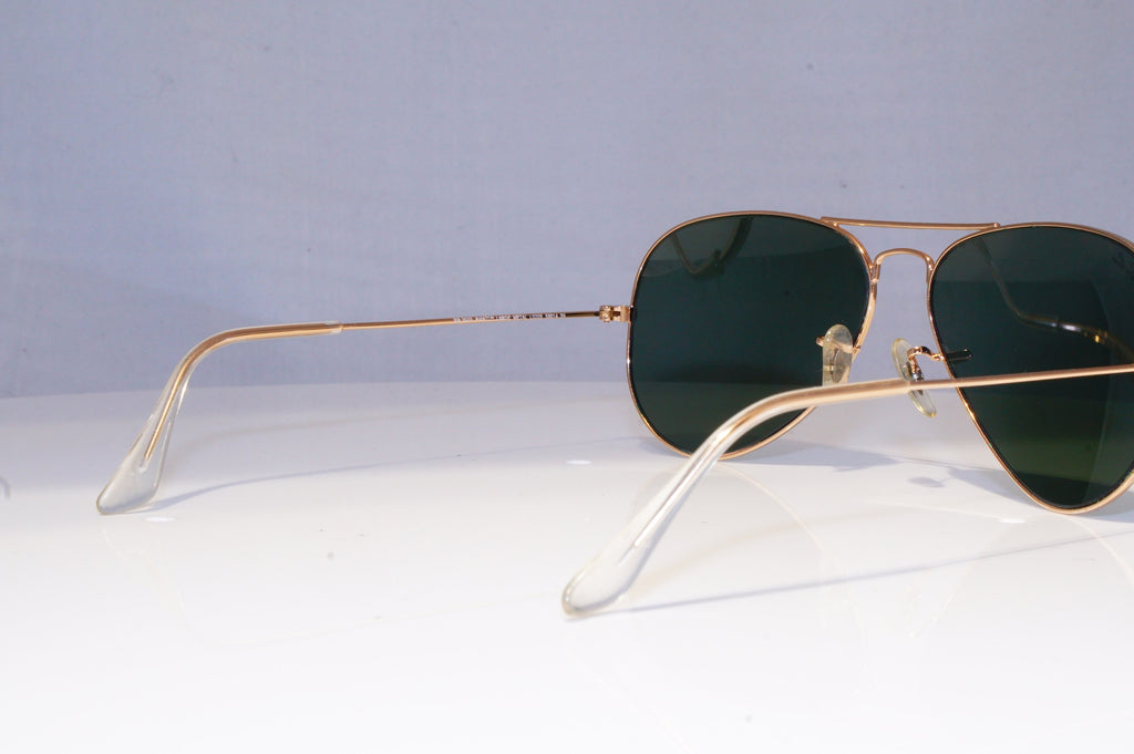 RAY-BAN Mens Designer Sunglasses Gold Pilot Aviator RB 3025 L0205 19892