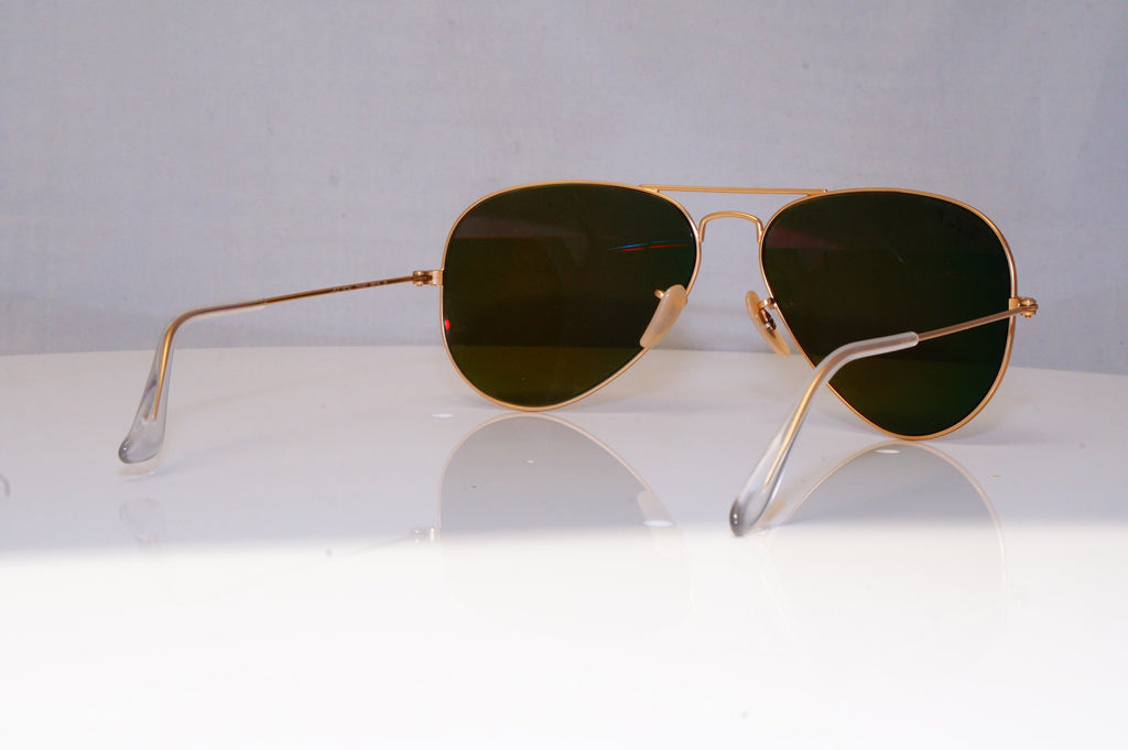 RAY-BAN Mens Polarized Mirror Designer Sunglasses Aviator ORANGE RB 3025 18348