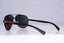 PRADA Mens Polarized Designer Sunglasses Black Aviator SPS 51N 1BO-5W1 18046