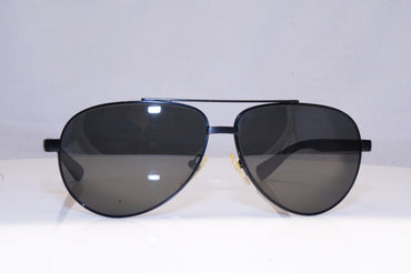 PRADA Mens Polarized Designer Sunglasses Black Aviator SPS 51N 1BO-5W1 18046