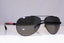 PRADA Mens Polarized Designer Sunglasses Black Aviator SPS 51N 1BO-5W1 18046