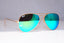 RAY-BAN Mens Mirror Designer Sunglasses Gold Aviator RB 3025 112/19 18384