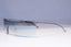 GUCCI Mens Vintage 1990 Designer Sunglasses Silver Shield GG 1719 6LBIY 19873