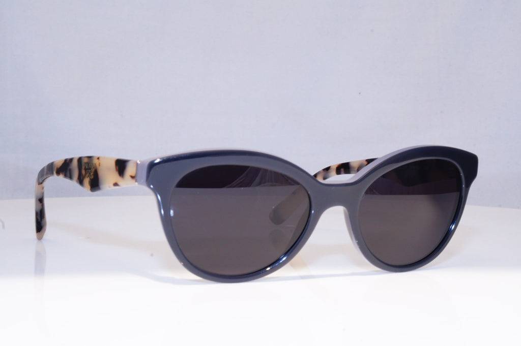 PRADA Mens Polarized Designer Sunglasses Black Aviator SPR 52P 5AV-5W1 18009