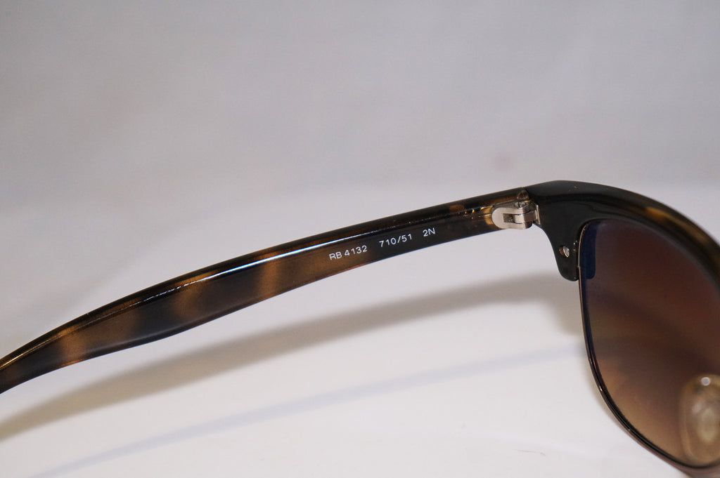 RAY-BAN Womens Designer Sunglasses Brown Clubmaster RB 4132 710/51 16613