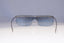 GUCCI Mens Vintage 1990 Designer Sunglasses Silver Shield GG 1719 6LBIY 19873