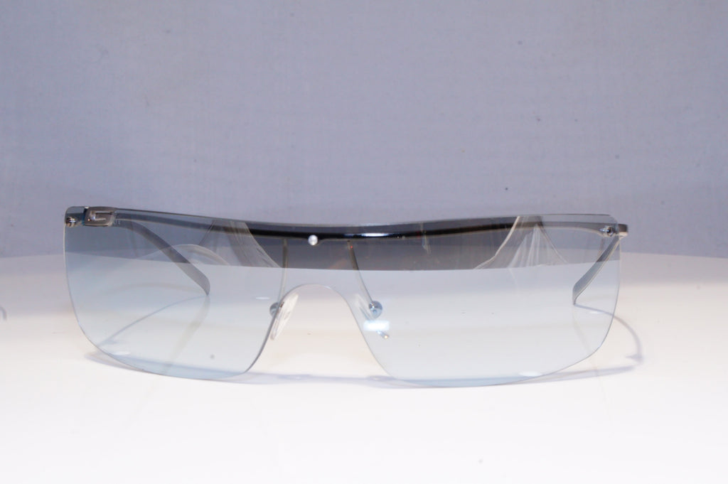 GUCCI Mens Vintage 1990 Designer Sunglasses Silver Shield GG 1719 6LBIY 19873