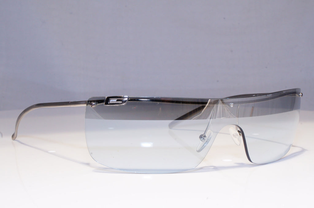GUCCI Mens Vintage 1990 Designer Sunglasses Silver Shield GG 1719 6LBIY 19873