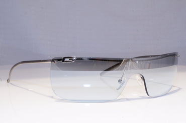 GUCCI Mens Vintage 1990 Designer Sunglasses Silver Shield GG 1719 6LBIY 19873