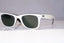 RAY-BAN Mens Designer Sunglasses White Wayfarer RB 2140 956 18646