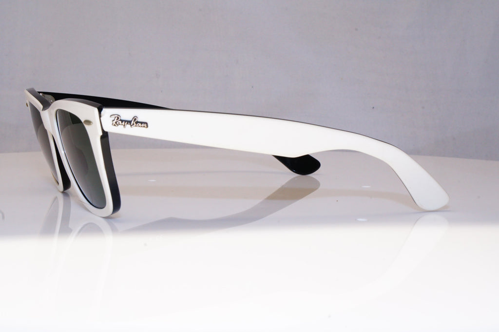 RAY-BAN Mens Designer Sunglasses White Wayfarer RB 2140 956 18646