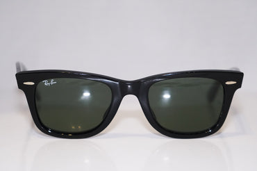 RAY-BAN Mens Unisex Designer Sunglasses Black Wayfarer RB 2140 901 16480