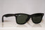 RAY-BAN Mens Unisex Designer Sunglasses Black Wayfarer RB 2140 901 16480
