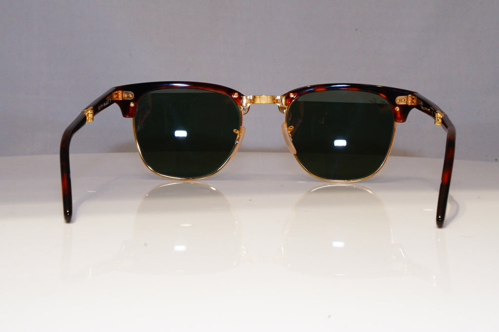 RAY-BAN Mens Womens Sunglasses Brown Clubmaster FODLING RB 2176 990 21156