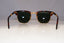RAY-BAN Mens Womens Sunglasses Brown Clubmaster FODLING RB 2176 990 21156