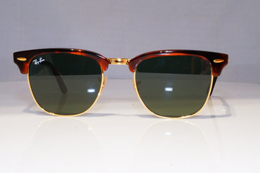 RAY-BAN Mens Womens Sunglasses Brown Clubmaster FODLING RB 2176 990 21156