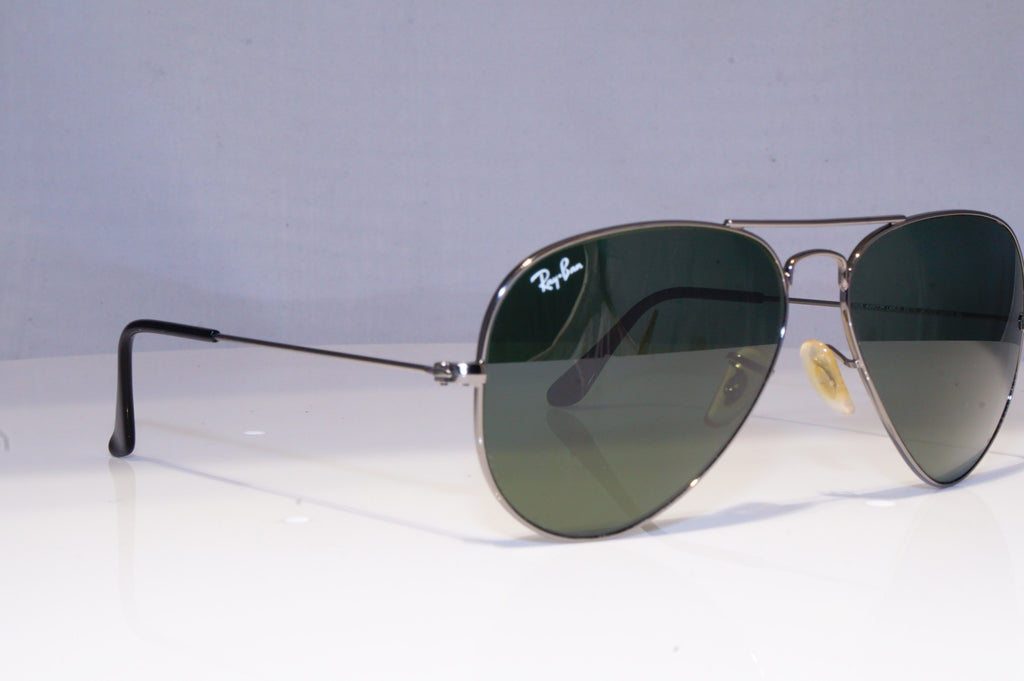 RAY-BAN Mens Designer Sunglasses Silver Pilot 58mm AVIATOR RB 3025 W0879 19882