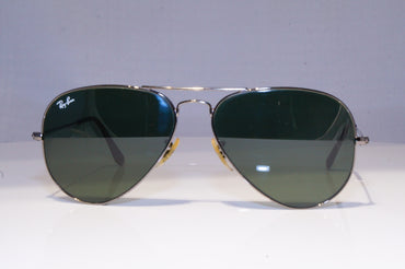 RAY-BAN Mens Designer Sunglasses Silver Pilot 58mm AVIATOR RB 3025 W0879 19882