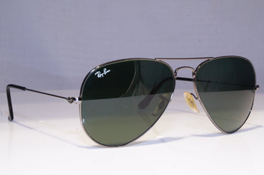 RAY-BAN Mens Designer Sunglasses Silver Pilot 58mm AVIATOR RB 3025 W0879 19882