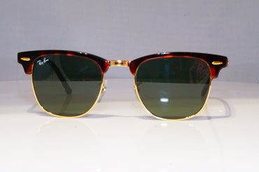 RAY-BAN Mens Womens Designer Sunglasses Brown Clubmaster RB 3016 W0366 21155