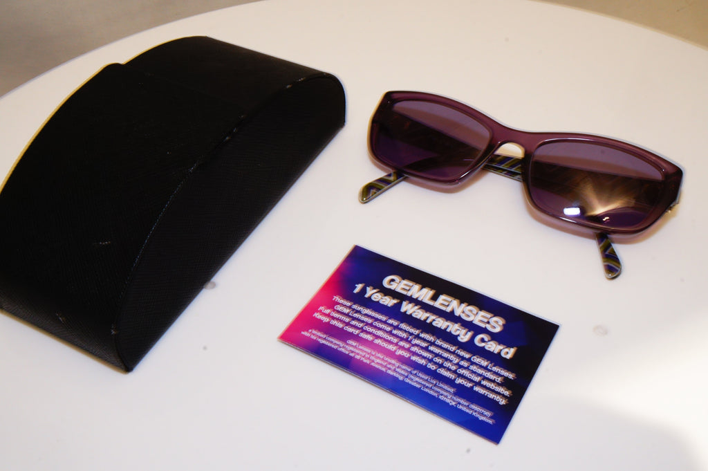 PRADA Womens Designer Sunglasses Violet Rectangle VPR 180 7WR-101 17965