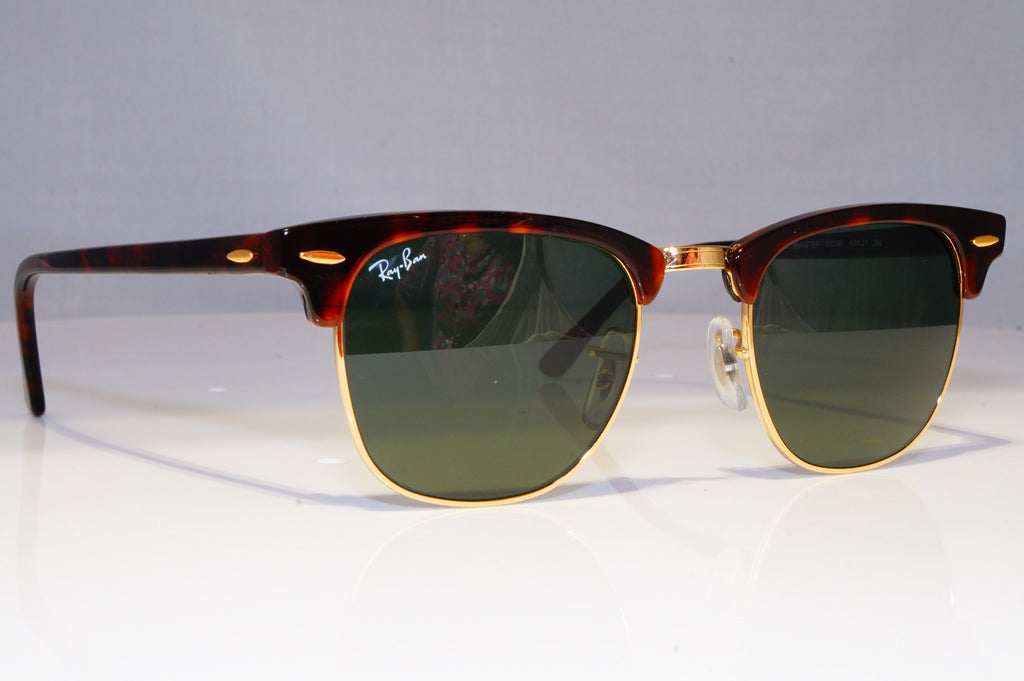 RAY-BAN Mens Womens Designer Sunglasses Brown Clubmaster RB 3016 W0366 21155