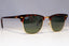 RAY-BAN Mens Womens Designer Sunglasses Brown Clubmaster RB 3016 W0366 21155