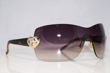 GUCCI Boxed Womens Designer Sunglasses Brown Shield GG 4200 WNKCC 16684
