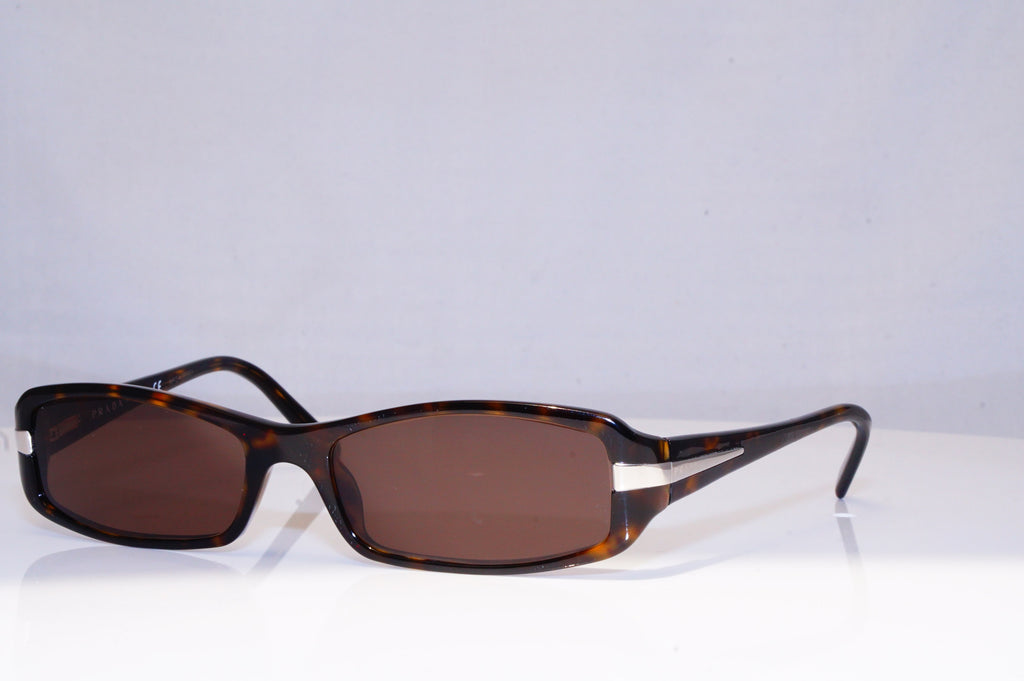 PRADA Womens Designer Sunglasses Brown Rectangle VPR 05H 2AU-101 17947