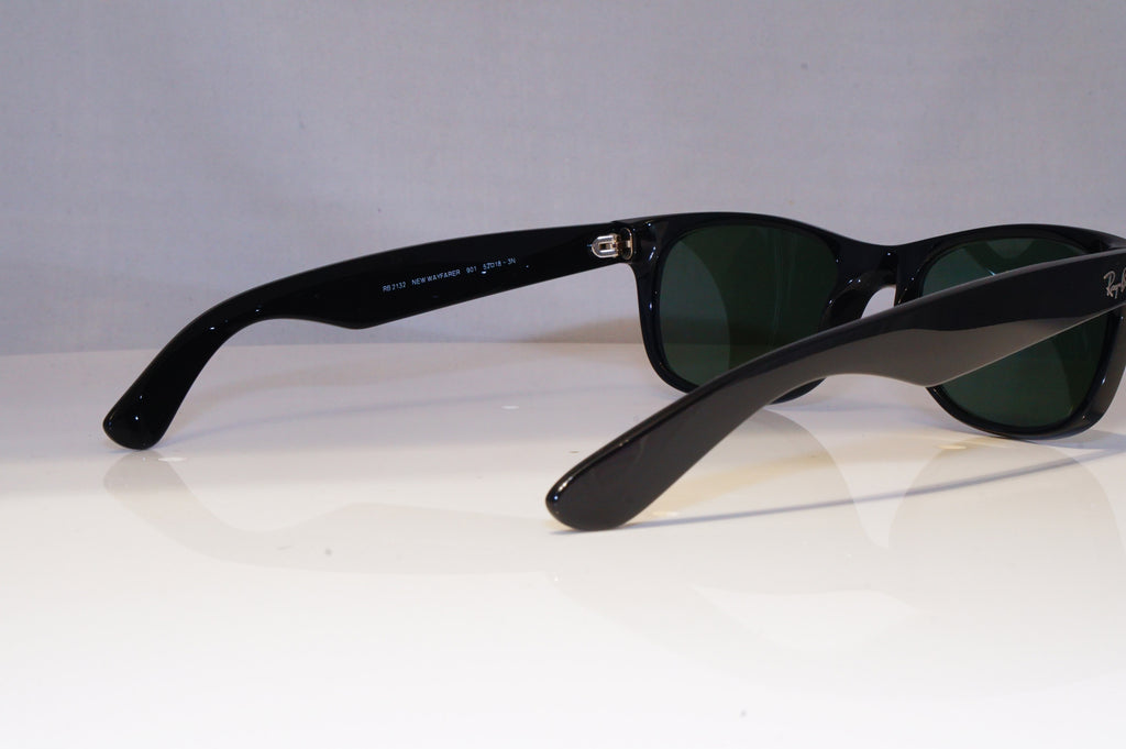 RAY-BAN Mens Designer Sunglasses Black NEW WAYFARER RB 2132 901 21153