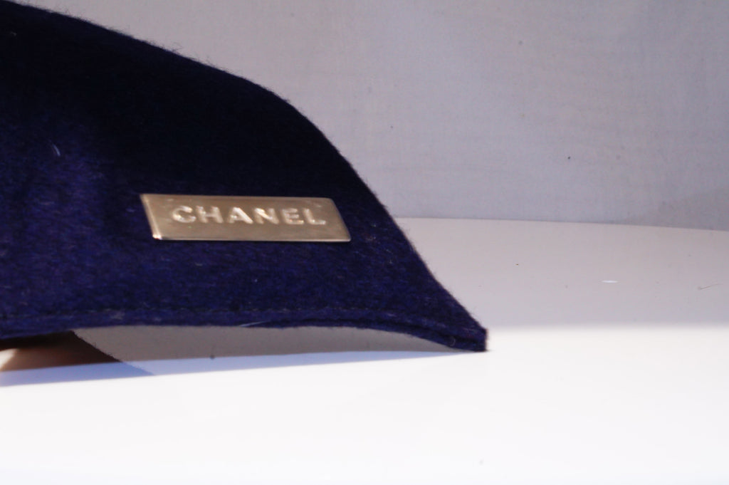 CHANEL Mens Womens Vintage Designer Sunglasses Silver Wrap 4032 103/6I 18602